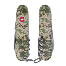 Нож Victorinox Climber Army Піксель + Лого (1.3703.3_W3941p)