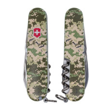 Нож Victorinox Spartan Army 91 мм Піксель + Лого (1.3603.3_W3941p)