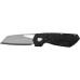 Нож Maserin W1 Tungsteno, карбід вольфрама, fat carbon, чорний (373/WTN) – Maserin