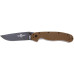 Ніж Ontario Knife RAT I AUS-8 Coyote Brown, Black Blade (ON8846CB) – Ontario Knife