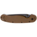 Ніж Ontario Knife RAT I AUS-8 Coyote Brown, Black Blade (ON8846CB) – Ontario Knife (вид 2)