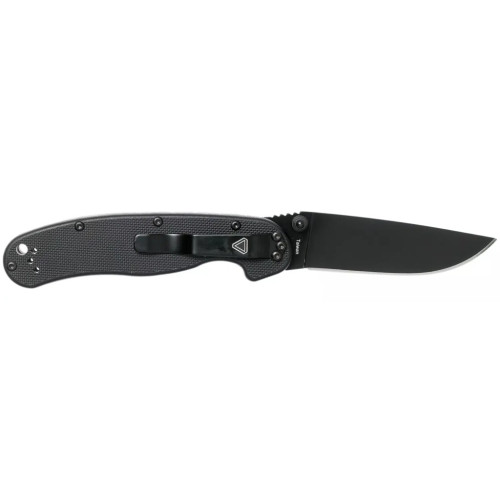 Нож Ontario Knife RAT II D2 Black, Black Blade (ON8830) – Ontario Knife (вид 1)