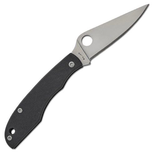 Ніж Spyderco Grasshopper 12C27 G10 Black (C138GBKP) – Spyderco (вид 1)