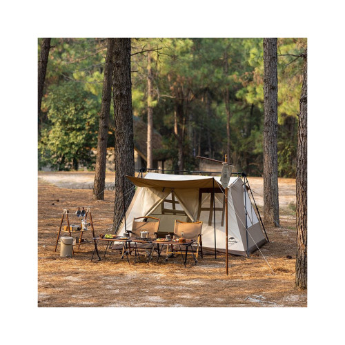 Намет Naturehike з навісом CNH22ZP029, світлий коричневий (6975641887829) – Naturehike