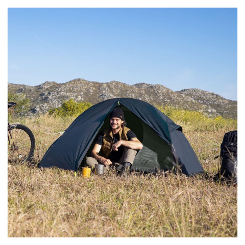 Намет Naturehike надлегкий одномісний Naturehike Cycling 1 NH18A095-D 210T темно-синій (6927595737743) – Naturehike (вид 2)