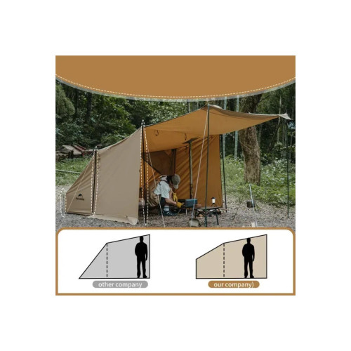 Намет Naturehike одномісний із тентом CNK2450WS026, коричневий (6927595713334) – Naturehike (вид 2)