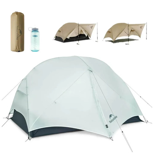 Намет Naturehike одномісний ультралегкий Mongar UL CNK2550WS016, сірий (6927595770382) – Naturehike (вид 1)