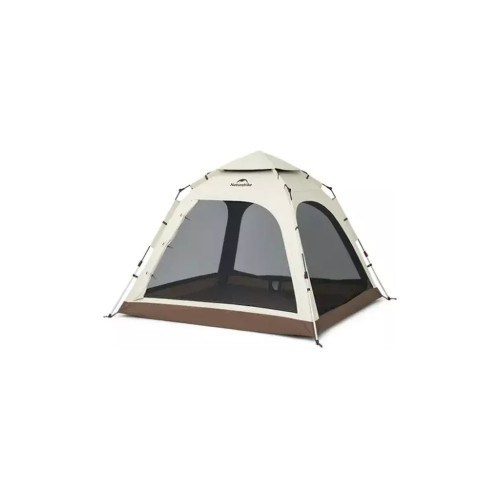 Палатка Naturehike тримісний автоматичний Ango CNK2550WS010, S, коричневий (6927595785591) – Naturehike