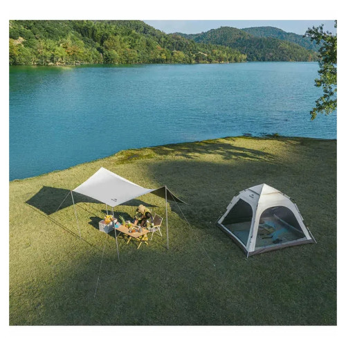 Палатка Naturehike тримісний автоматичний Ango CNK2550WS010, S, коричневий (6927595785591) – Naturehike (вид 2)