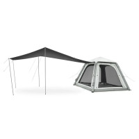 Палатка Naturehike чотиримісний автоматичний надувний із тентом Ango CNK2550WS017, сірий (6977465869883)