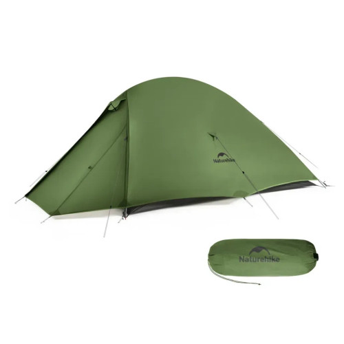 Намет Naturehike надлегкий двомісний Cloud Up Pro CNK2350WS020, темно-зелений (6927595798737) – Naturehike