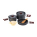 Набір туристичного посуду Naturehike NH15T203-G 3-4 NH Сarbon (6927595787205) – Naturehike (вид 1)