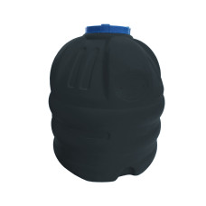Емкость для воды Пласт Бак вертикальная не пищевая 750 л черная выдувная (6441)