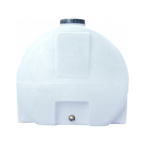 Емкость для воды Пласт Бак горизонтальная пищевая 200 л белая (2106) – Пласт Бак (вид 1)