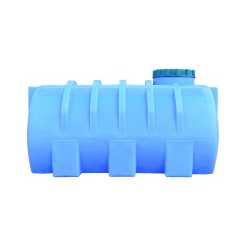 Емкость для воды Пласт Бак горизонтальная пищевая 750 л синяя (12466) – Пласт Бак (вид 2)