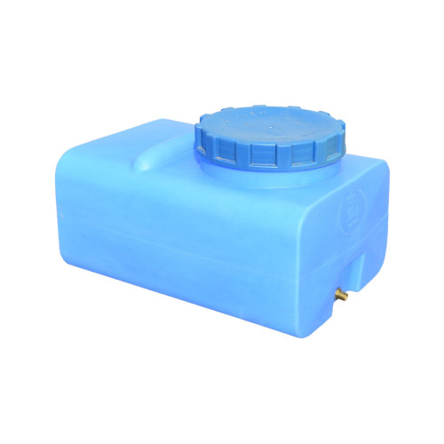 Емкость для воды Пласт Бак квадратная пищевая 100 л прямоугольная синяя (12453) – Пласт Бак