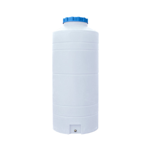 Емкость для воды Пласт Бак вертикальная пищевая 500 л узкая белая (817) – Пласт Бак (вид 1)