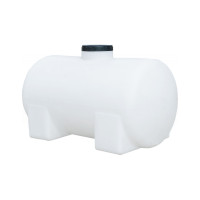 Ємність для води Пласт Бак горизонтальна харчова 100 л біла (1672)