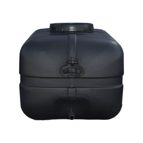 Емкость для воды Пласт Бак квадратная не пищевая 130 л прямоугольная черная выдувная (5705) – Пласт Бак (вид 2)