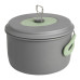 Набір туристичного посуду Bo-Camp Explorer XL Hard Anodized 4 предмети Сірий/Зелений (2200249) – Bo-Camp (вид 2)