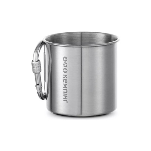 Чашка туристическая Кемпінг зі складним карабіном 300 мл (4823082715978) – КЕМПІНГ (вид 1)