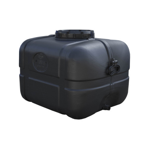 Емкость для воды Пласт Бак квадратная не пищевая 100 л прямоугольная черная выдувная (5704) – Пласт Бак