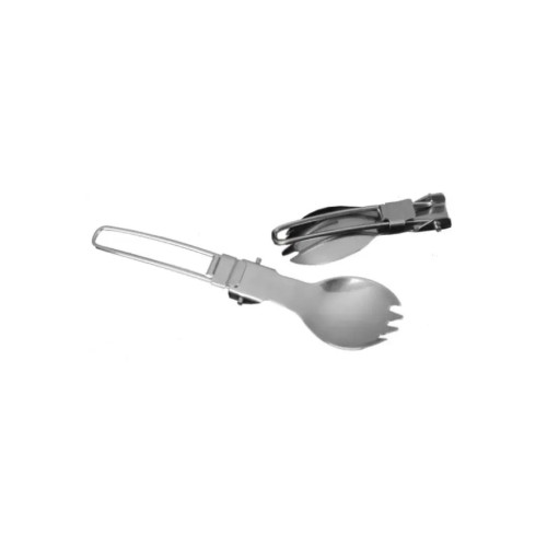 Ложка-виделка туристична Tramp складана металева (UTRC-042) – Tramp