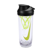 Бутылка для воды Nike TR Recharge Shaker Bottle 2.0 24 OZ салатовий, чорний 709 мл N.101.0724.914.24 (887791762184)