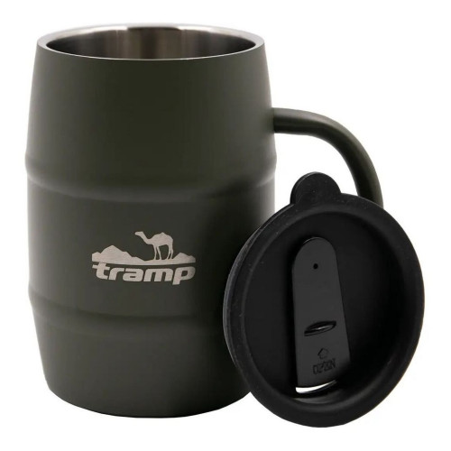 Чашка туристическая Tramp 0.5 л Olive (UTRC-100-olive) – Tramp