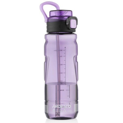 Бутылка для воды Ardesto Sport 1000мл фіолетовий (AR2210EV) – Ardesto