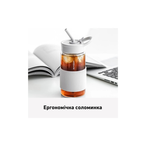 Бутылка для воды Buydeem CD1017 500 мл Oats White (CD1017-OW) – Buydeem (вид 1)