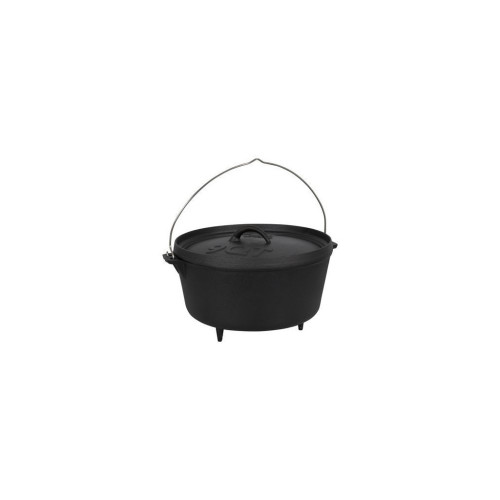Котел туристический Bo-Camp Dutch Oven Cast Iron 31 cm / 7.1 L Black (2122415) (DAS303291) – Bo-Camp