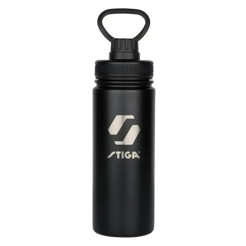 Пляшка для води Stiga Water Bottle Steel Black 550ml (2905-0101-55) (931287) – STIGA