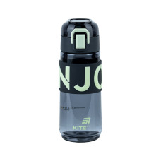 Пляшка для води Kite 550 мл сіра (K25-1232-1)