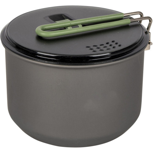 Котел туристический Bo-Camp Explorer Hard Anodized 1 л Сірий/Зелений (2200236) – Bo-Camp (вид 1)