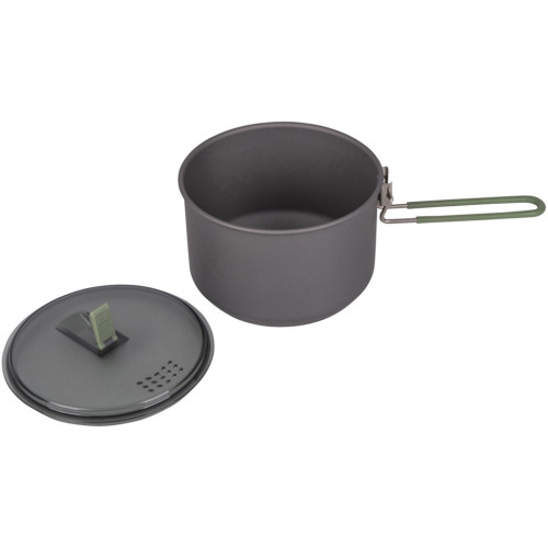 Котел туристический Bo-Camp Explorer Hard Anodized 1 л Сірий/Зелений (2200236) – Bo-Camp (вид 2)