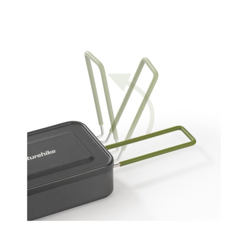 Миска туристическая Naturehike NH21CJ011 для зберігання та готування алюміній (6927595784945) – Naturehike (вид 2)