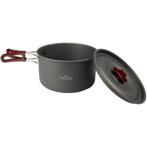Котел туристический Tribe Pot 1,9 л Alu алюмінієвий (T-FH-0014-grey) – Tribe (вид 2)
