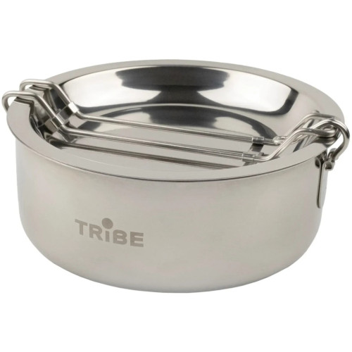 Набор туристической посуды Tribe Tourist Set 1,2 л сталевий (T-FG-0008-metal) – Tribe (вид 1)