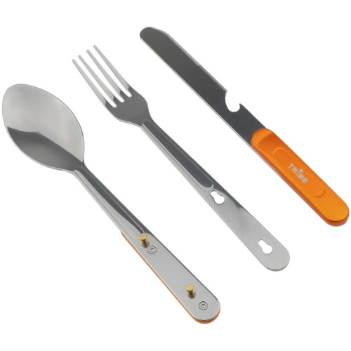Набор туристической посуды Tribe Camp Set сталевий (T-FC-0036-metal) – Tribe