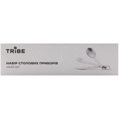 Набор туристической посуды Tribe Hiker Set сталевий (T-FC-0020-metal) – Tribe (вид 1)