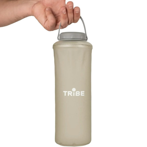 Бутылка для воды Tribe Soft Bottle 1,5 л TPU м'яка grey (T-FE-0024-grey) – Tribe