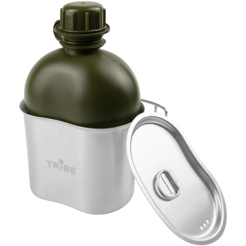 Фляга Tribe Canteen пластикова olive (T-FE-0022-olive) – Tribe (вид 2)
