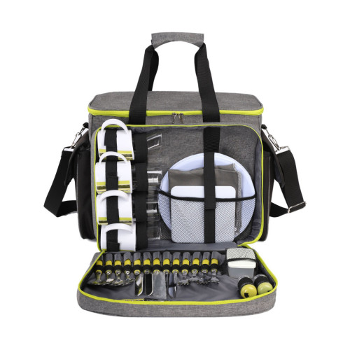 Набор для пикника Time Eco TE-430 Picnic Black/Grey (6215028111520BGREY) – Time Eco (вид 1)