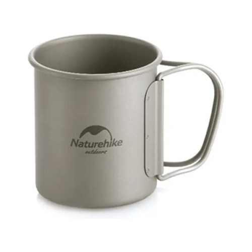 Чашка туристична Naturehike NH20CJ005 титанова з ручкою 200 мл (6927595745762) – Naturehike (вид 2)
