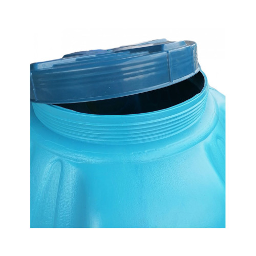 Емкость для воды Пласт Бак вертикальная пищевая 1000 л узкая синяя выдувная (5938) – Пласт Бак (вид 1)