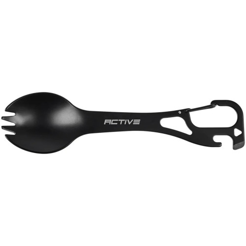 Ложка-виделка туристична Active Taller Black (GHKS001-H) – Active