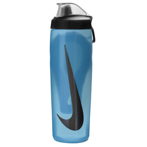 Пляшка для води Nike Refuel Bottle Locking Lid 24 OZ синій, чорний 709 мл N.100.7668.420.24 (887791745309) – Nike