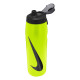 Бутылка для воды Nike Refuel Bottle Locking Lid 32 OZ лимонний, чорний 946 мл N.100.7670.705.32 (887791745163)