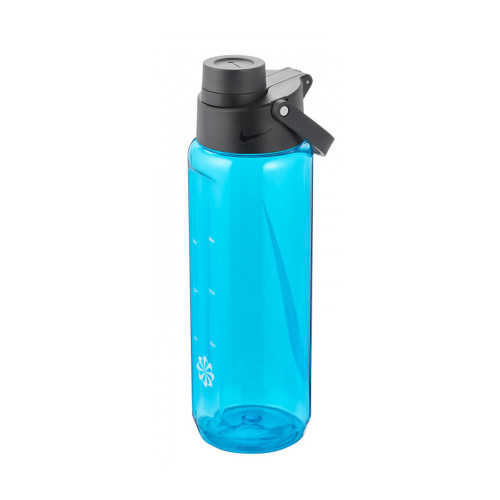 Бутылка для воды Nike TR Renew Recharge Chug Bottle 24 OZ блакитний, чорний, білий 709 мл N.100.7636.445.24 (887791733306) – Nike
